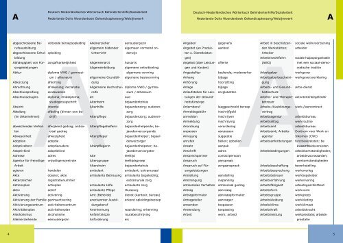 Deutsch-Niederländisches Wörterbuch ... - Lerende Euregio