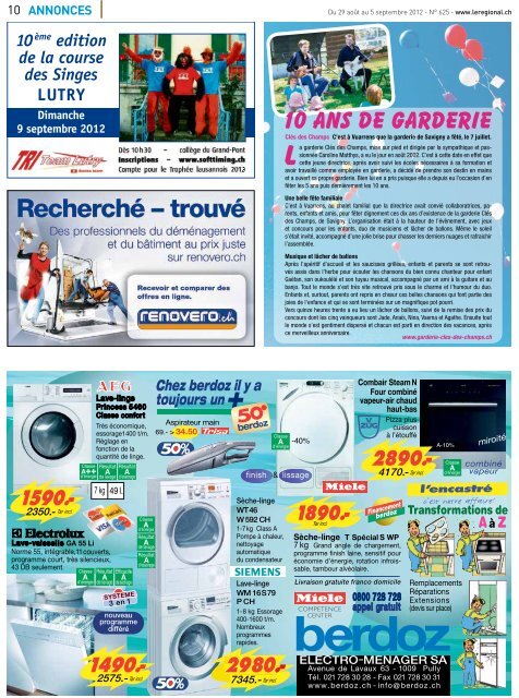 Télécharger l'édition n°625 au format PDF - Le Régional