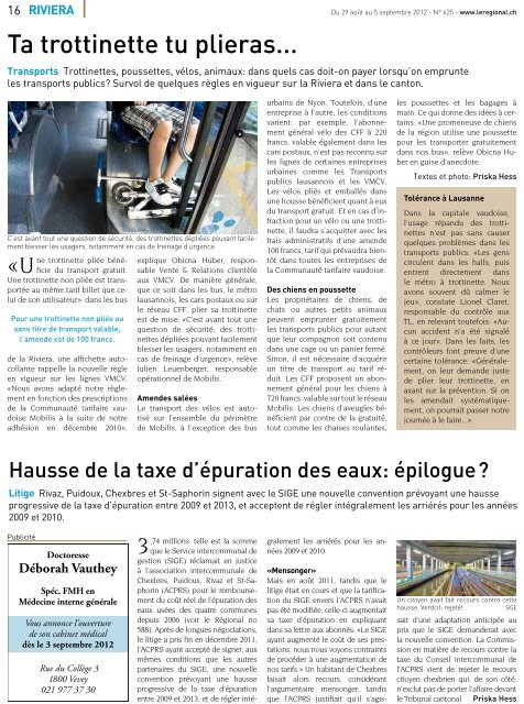 Télécharger l'édition n°625 au format PDF - Le Régional