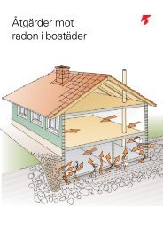 Åtgärder mot radon i bostäder - Lessebo kommun