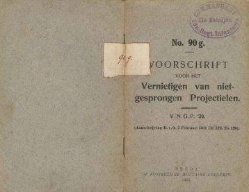 No.90g Vernietigen van Niet-Gesprongen-Explosieven