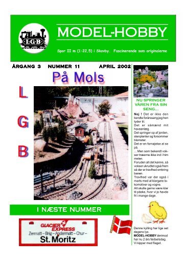 nr. 11 april 2002 - LGB-Hobby