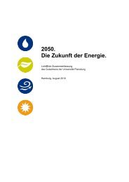 2050. Die Zukunft der Energie. - Lichtblick