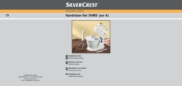 Handmixer-Set SHMS 300 A1 - Lidl Service Website