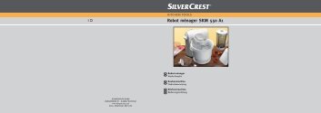 Robot ménager SKM 550 A1 - Lidl Service Website