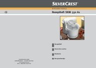 Rezeptheft SKM 550 A1 - Lidl Service Website