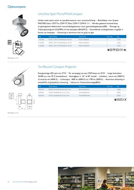 Trade Catalogus 2012 - Philips Lighting