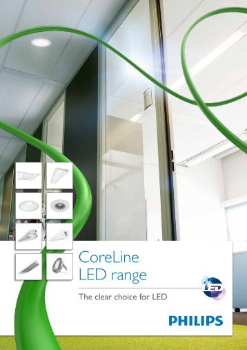 CoreLine LED Luminaires - Philips Lighting