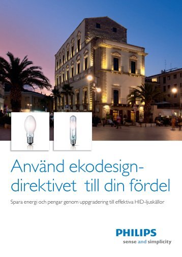 Ekodesigndirektivet - Philips