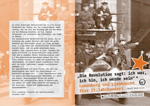 „Die Revolution sagt: ich war, ich bin, ich werde ... - Die Linke.SDS