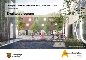 Antagande - kvalitetsprogram (PDF, 4322 kB) - Linköpings kommun