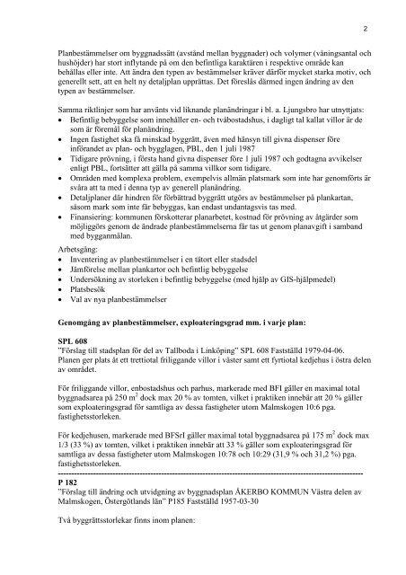 Bilaga - utredning - Linköpings kommun