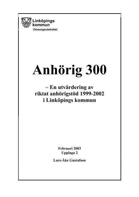 2002 Anhörig 300 - Linköpings kommun