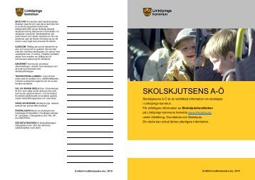 Skolskjutsens A-Ö (PDF, 909 kB) - Linköpings kommun