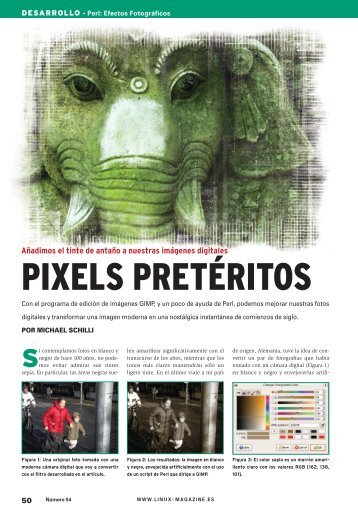 Pixels Pretéritos: [PDF, 2397 kB] - Linux Magazine