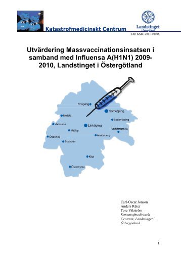 Utvärdering av massvaccinationsinsatsen i samband med Influensa A