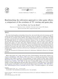 REVIEW ARTICLE Children, Adolescents, and the Media: Issues ...