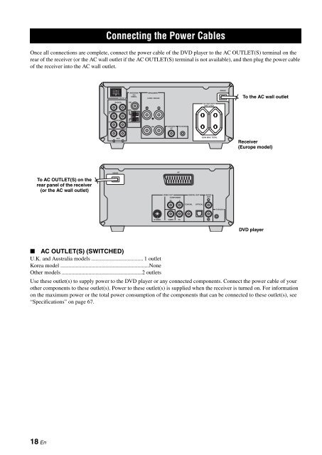 AMPLI-TUNER/LECTEUR DE DVD RECEIVER/DVD PLAYER - Ljudia