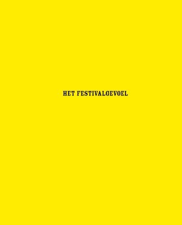 HET FESTIVALGEVOEL - Uitgeverij LJ Veen