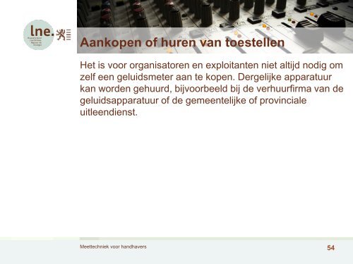 meettechniek voor handhavers (pdf, 2.4MB) - Lne.be