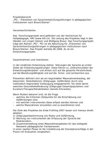 PDF, 15KB - HfH - Interkantonale Hochschule für Heilpädagogik ...