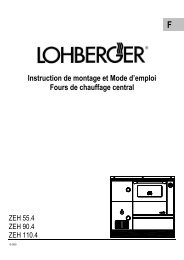 Informations générales - Lohberger Heiz