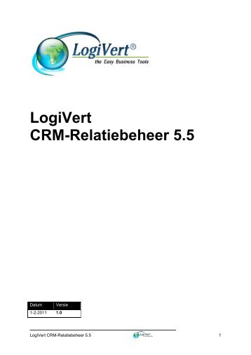 CRM-Relatiebeheer 5 - Mijn Webwinkel