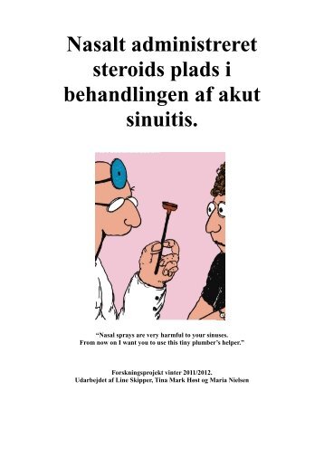 Nasalt administreret steroids plads i behandlingen af akut sinuitis.pdf