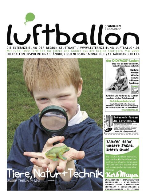 Das Neue Elternzeitung Luftballon