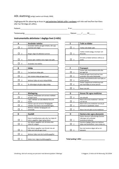Bil 2 ADL skattningDemensLawtonBrody 110505.pdf