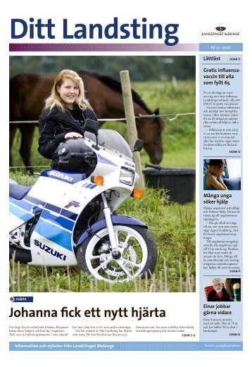 Ditt landsting3_07.pdf - Landstinget Blekinge
