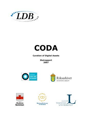 CODA slutrapport - Luleå tekniska universitet