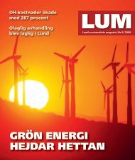 GRöN ENERGI HEJDAR HETTAN - Lunds universitet