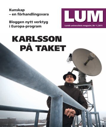 KARLSSON På TAKET - Lunds universitet