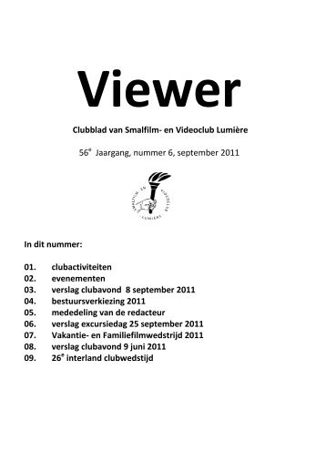 viewer 2011 06 - Lumiere Videoclub