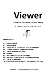 Viewer 7 oktober 2009 (pdf) - Lumiere Videoclub