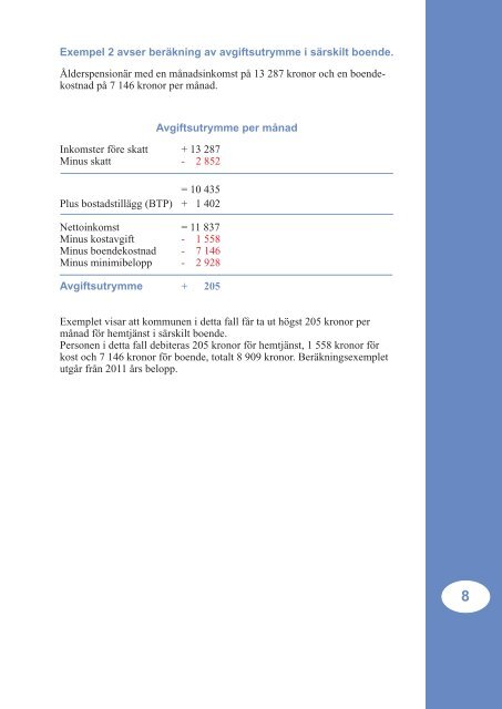 Broschyr om avgifter inom äldre- och ... - Lunds kommun