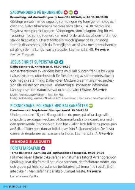 Sommarlund: Program 2013 - Lunds kommun