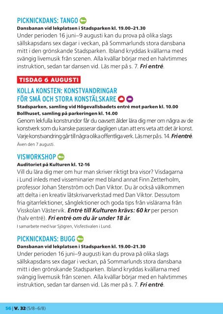 Sommarlund: Program 2013 - Lunds kommun