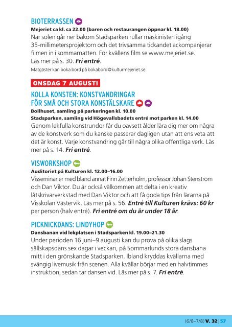 Sommarlund: Program 2013 - Lunds kommun