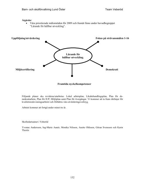 Kvalitetsredovisning 2008 - Lunds kommun