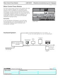 QS Motor Module Specification Submittal - Lutron