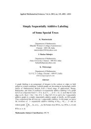 Simply Sequentially Additive Labeling of Some Special Trees