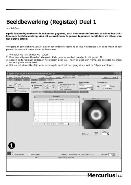 Mercurius - Werkgroep Maan en Planeten