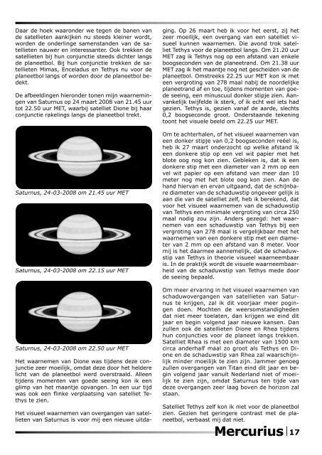 Mercurius - Werkgroep Maan en Planeten