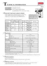 TECHNICAL INFORMATION - Makita