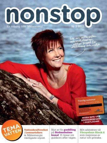 Nonstop nr 2 2012 som pdf. - Mälarenergi AB