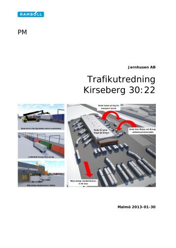 Trafikutredning Kirseberg 30:22 - Malmö stad