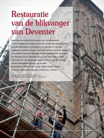 Restauratie van de blikvanger van Deventer