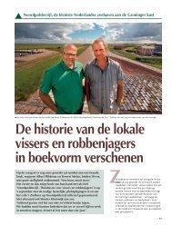 De historie van de lokale vissers en robbenjagers in boekvorm ...